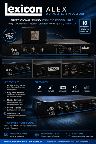 Lexicon alex digital effects - digital,